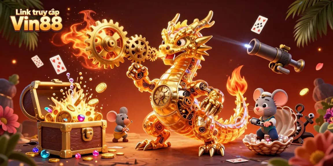 Experience thrilling gameplay with the Link truy cập Vin88 featuring vibrant 3D visuals and rich detail.