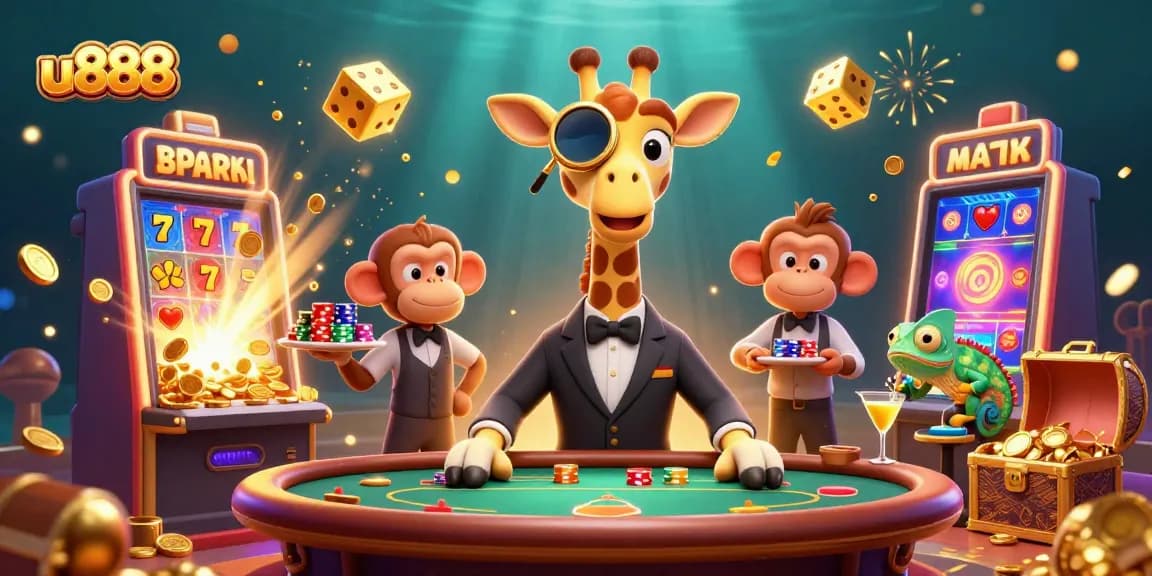 Experience thrilling gameplay with u888 at a vibrant online casino featuring dynamic characters and energetic elements.