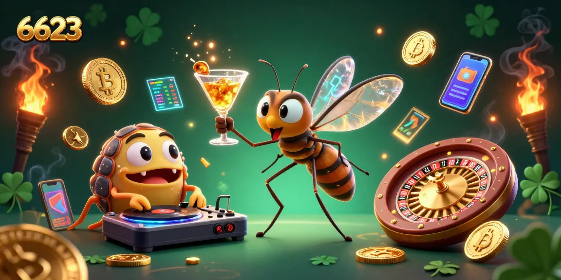 Engage with exciting gameplay at 6623 with a vibrant casino atmosphere showcasing gaming elements and characters.