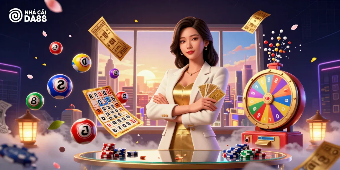 Experience the thrill of NHÀ CÁI DA88 with vibrant games, dynamic action, and a luxurious setting.