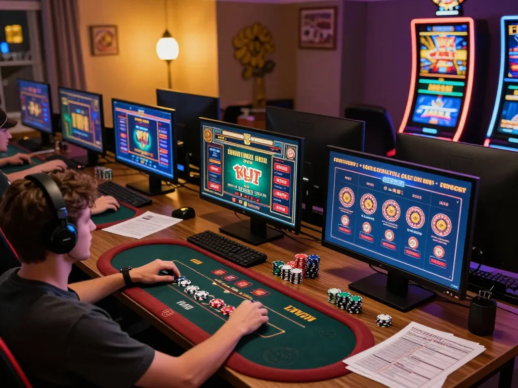 ee88go player enjoying online games while strategizing at home with cozy setup and modern technology