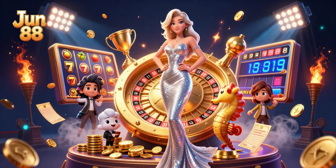 Engage in thrilling gameplay with Jun 88 and experience a captivating casino adventure.