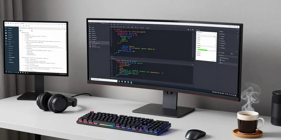 tk88ws: Advanced software development workspace with modern tech and coding setup.