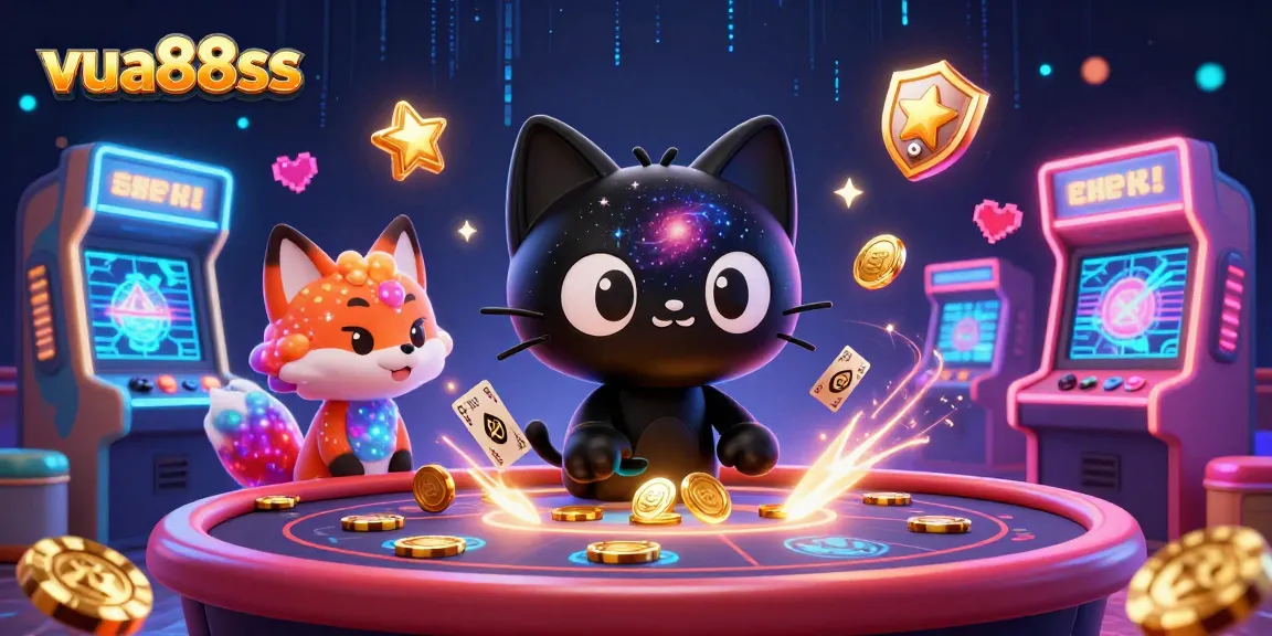 Experience thrilling gameplay at vua88sss with a cosmic-themed casino adventure featuring unique characters and vibrant game elements.