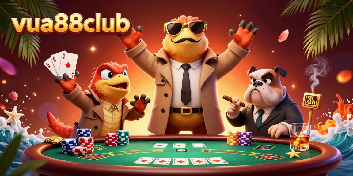 Engage in thrilling poker strategies at vua88club with a vibrant casino scene.